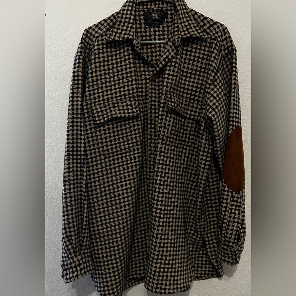 Vintage RRL Ralph Lauren Double RL Overshirt Jacket Size Large